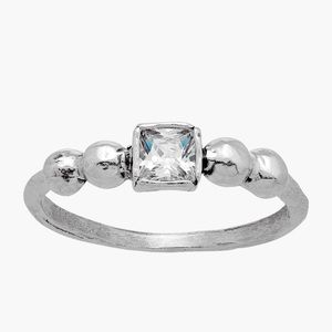 NWT Silpada Sterling Silver Princess Size 7 Ring